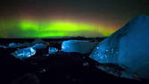 Time lapse clip - Northern Lights Iceland 4K Stock Footage Video Download