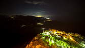 Time lapse clip - Sicily - Vista Polina at Night