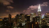 Time lapse clip - Manhattan Skyline Night to Day