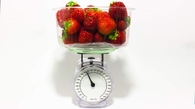 Strawberries on Scale