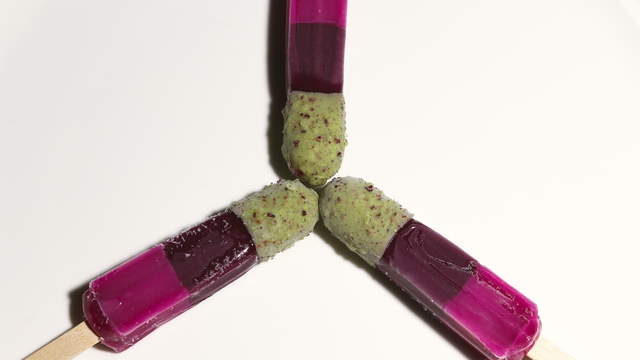 Time lapse clip - 3 Pink Cactus Popsicles