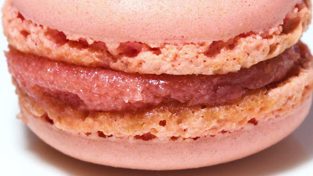 Pink Macaron Macro